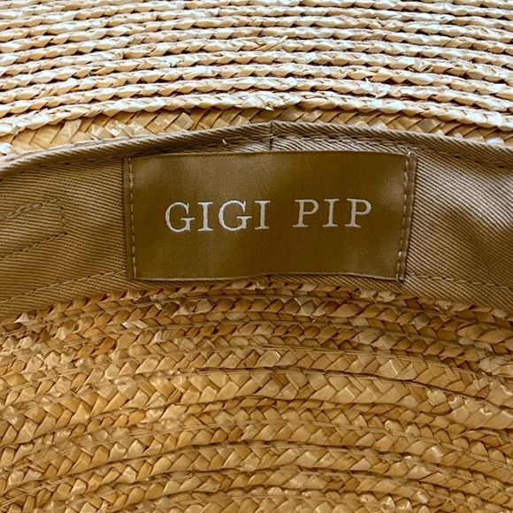 GIGI PIP Wide Brim Straw Hat - Picture 6 of 8